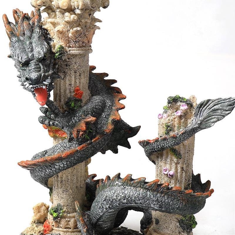 Oriental Dragon Aquarium Ornament