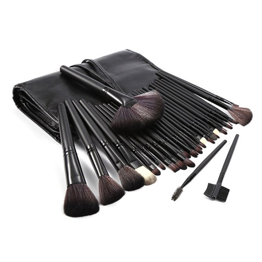 32 pc Makeup Cosmetic Brush Set Kit BrushSet