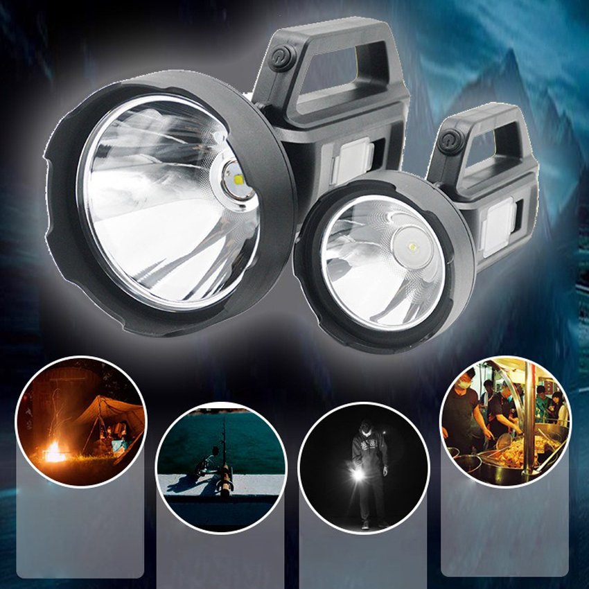 USB Rechargeable Portable Searchlight Solar Charging Tsearchlight