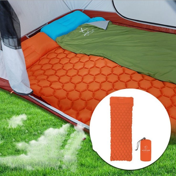 Portable Inflatable Camping Mat - Lightweight and Comfortable