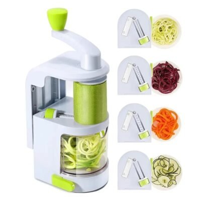 Multifunctional Vegetable Slicer - Spiralizer, Grater, Chopper