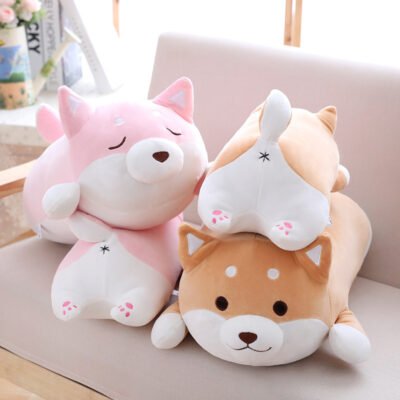 Adorable Shiba Inu Plush Toy - Cuddly Companion for Kids and Adults