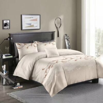 Rustic Floral Bedding Set - 3-Piece Set for a Peaceful Night's Sleep