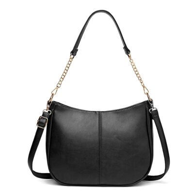 Elegant Women's Hobo Shoulder Bag with Adjustable Straps