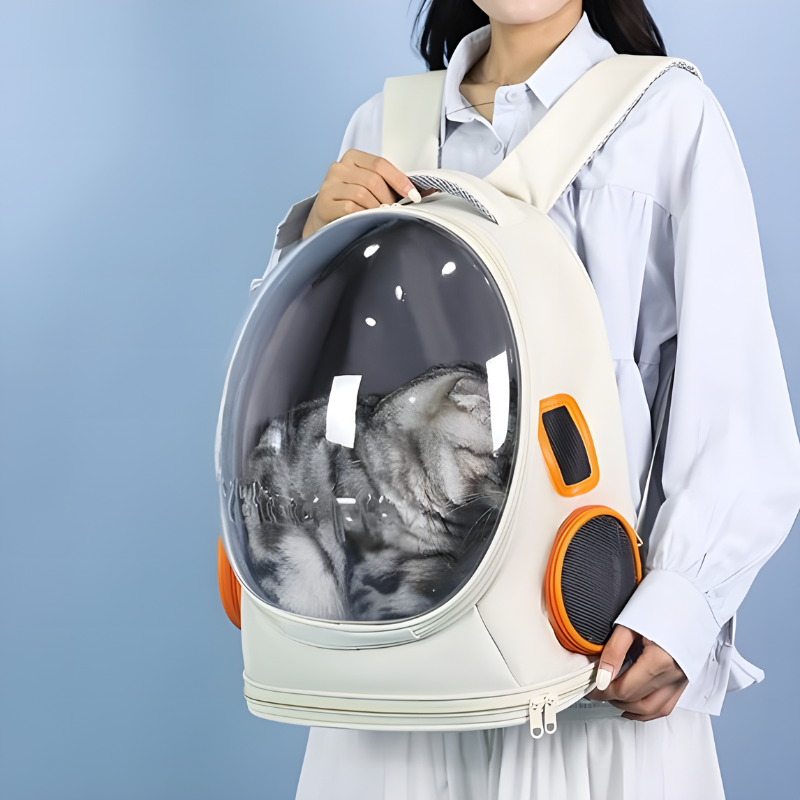 Cat Bag Space Capsule Backpack with Bubble Window for Cats and Small Dogs